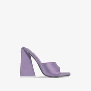 Ego Official Avalon square peep toe mule